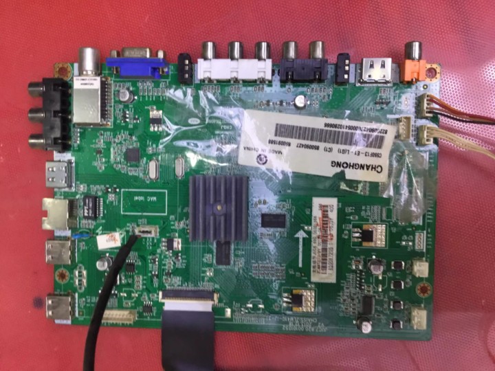 原装55寸长虹LED55C2080i主板 JUC7.820.00101252 屏C550F13-E1-L
