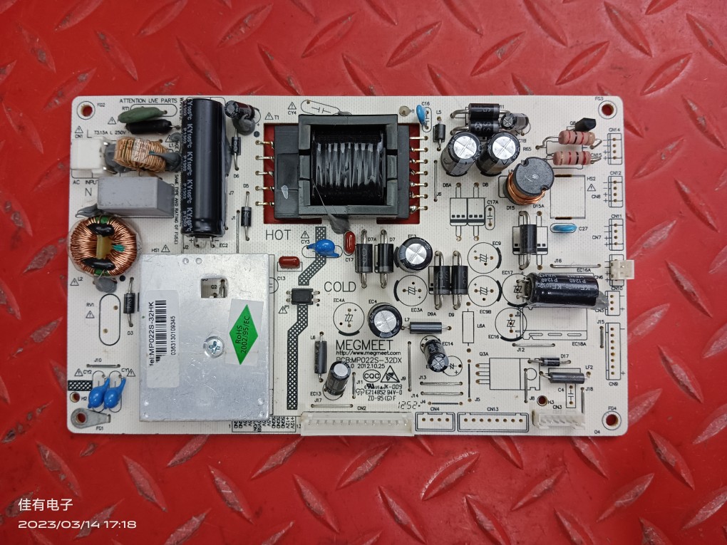 全新测好原装液晶电视显示器 电源板MP022S-32DX/32HK背光插口CN6