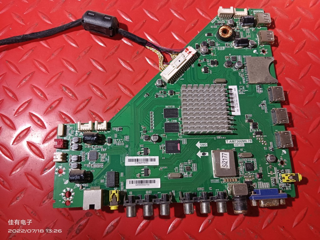 原装三洋55CE6110A3主板T.AM7366M6.78屏ST5461B03-1 LVF550CSDX