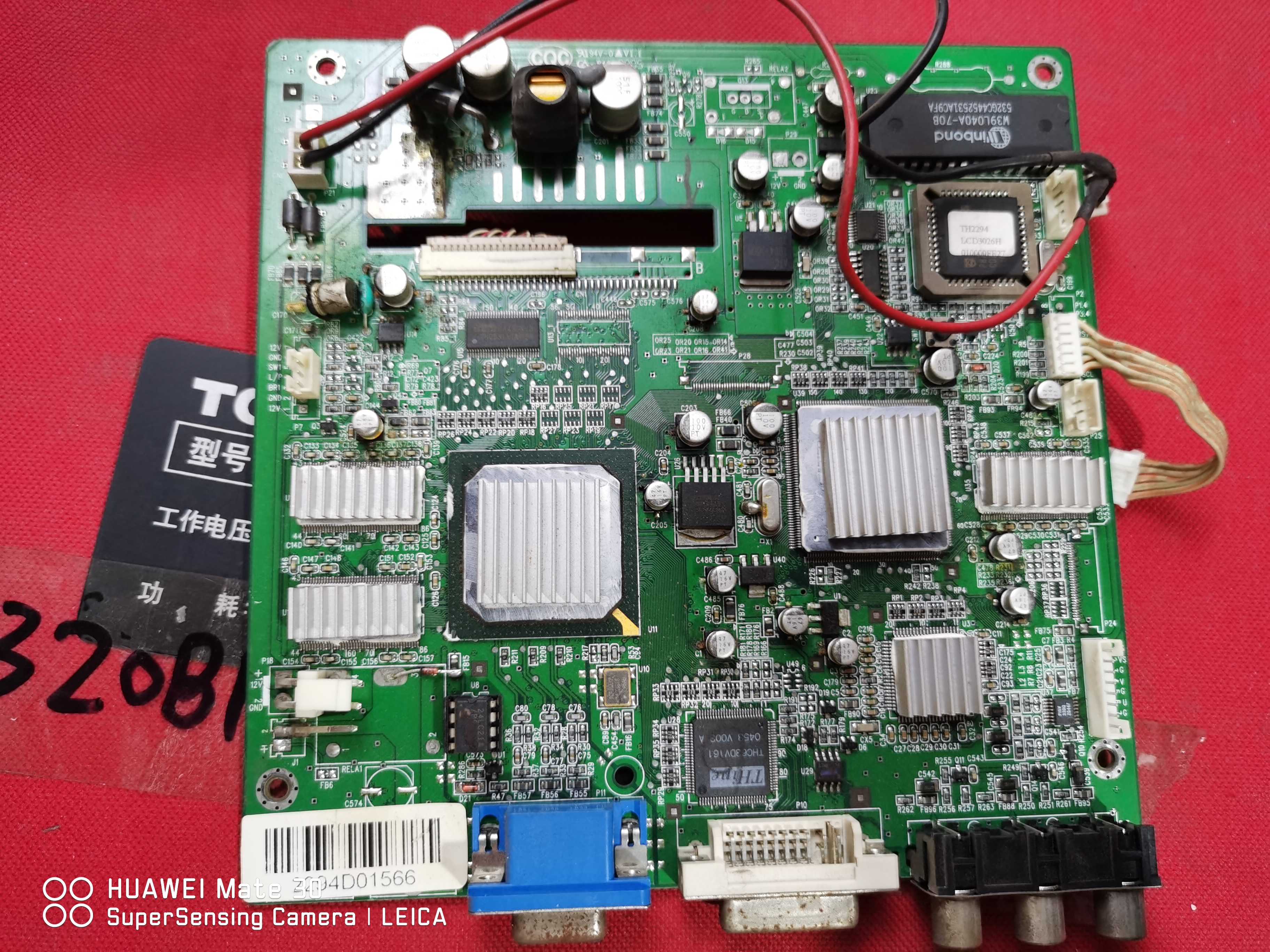 原装TCL LCD32B66主板40-03026H-DID6X配屏 V320B1-L01 REV.C3