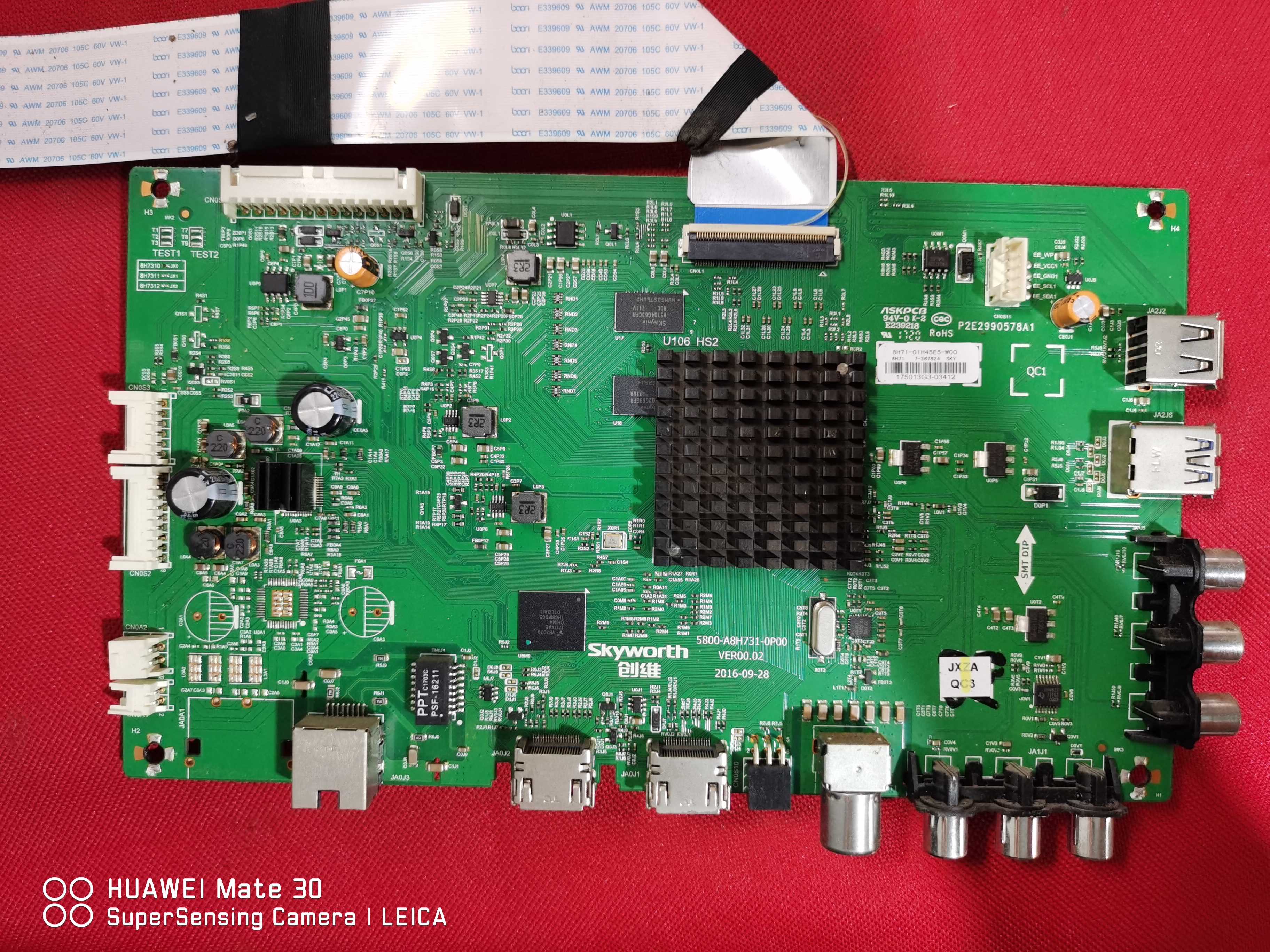 原装 创维45E5 电视主板5800-A8H731-0P00 配屏SDL450WY(QD0-A00)