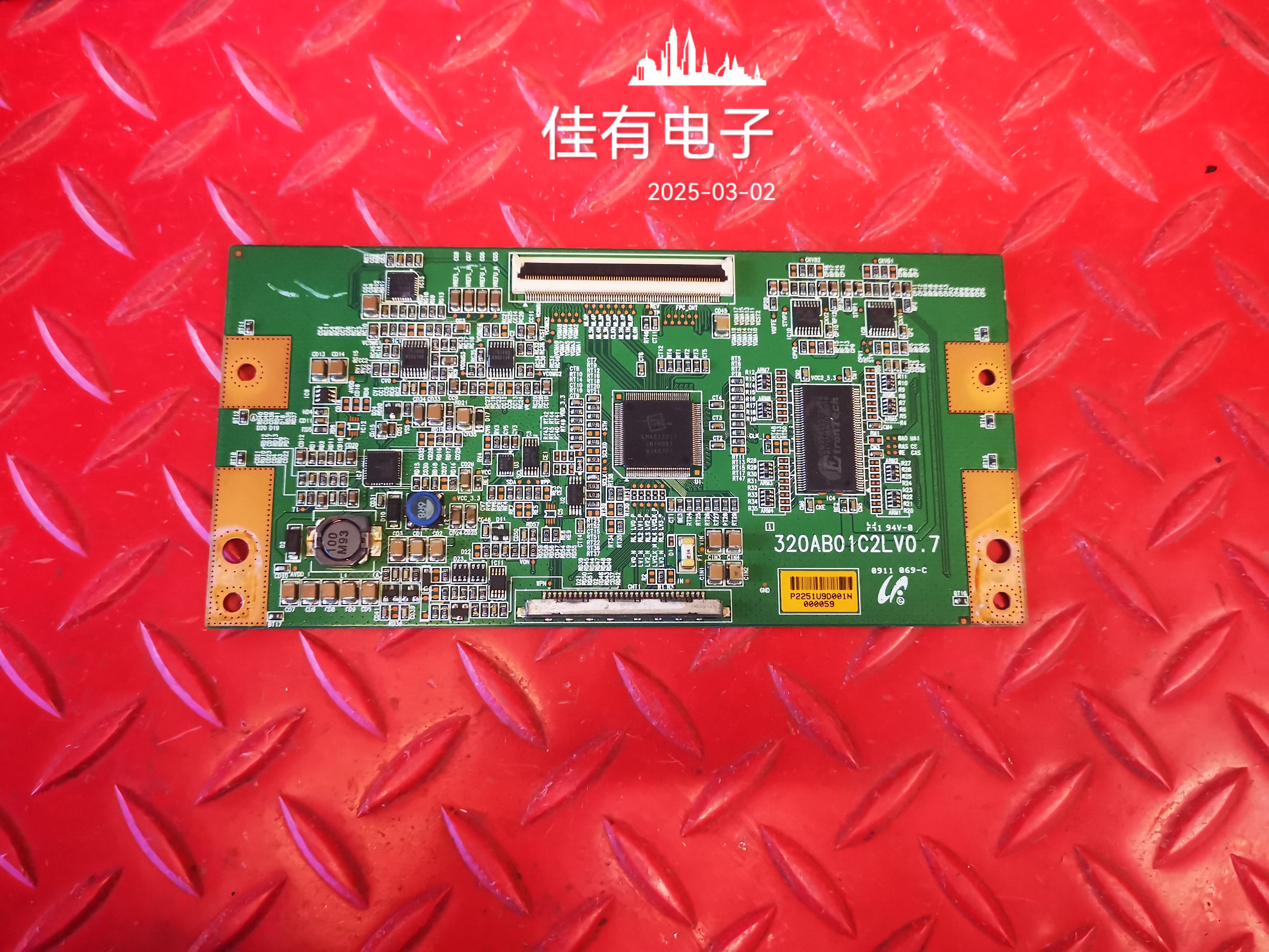 原装TCL L32M61B 逻辑板320AB01C2LV0.7 电路板