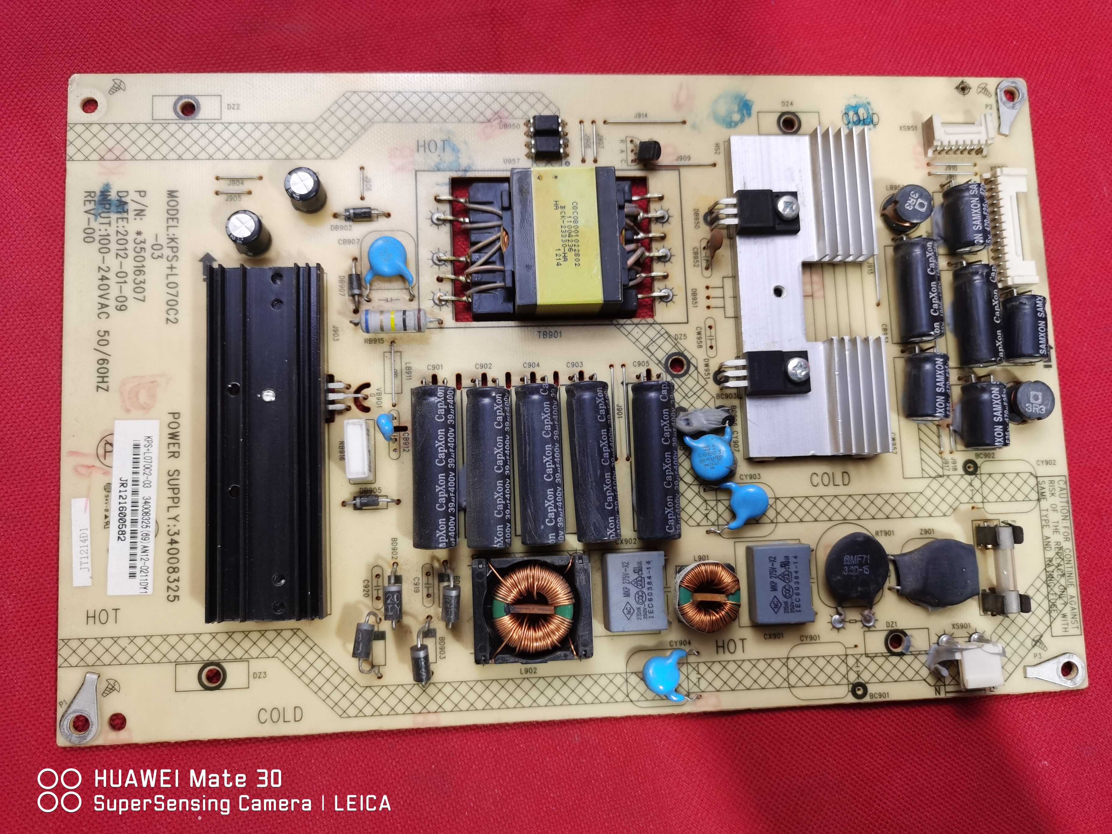原装康佳LED40X6000DE液晶电视配件电源板 35016307 34008325测