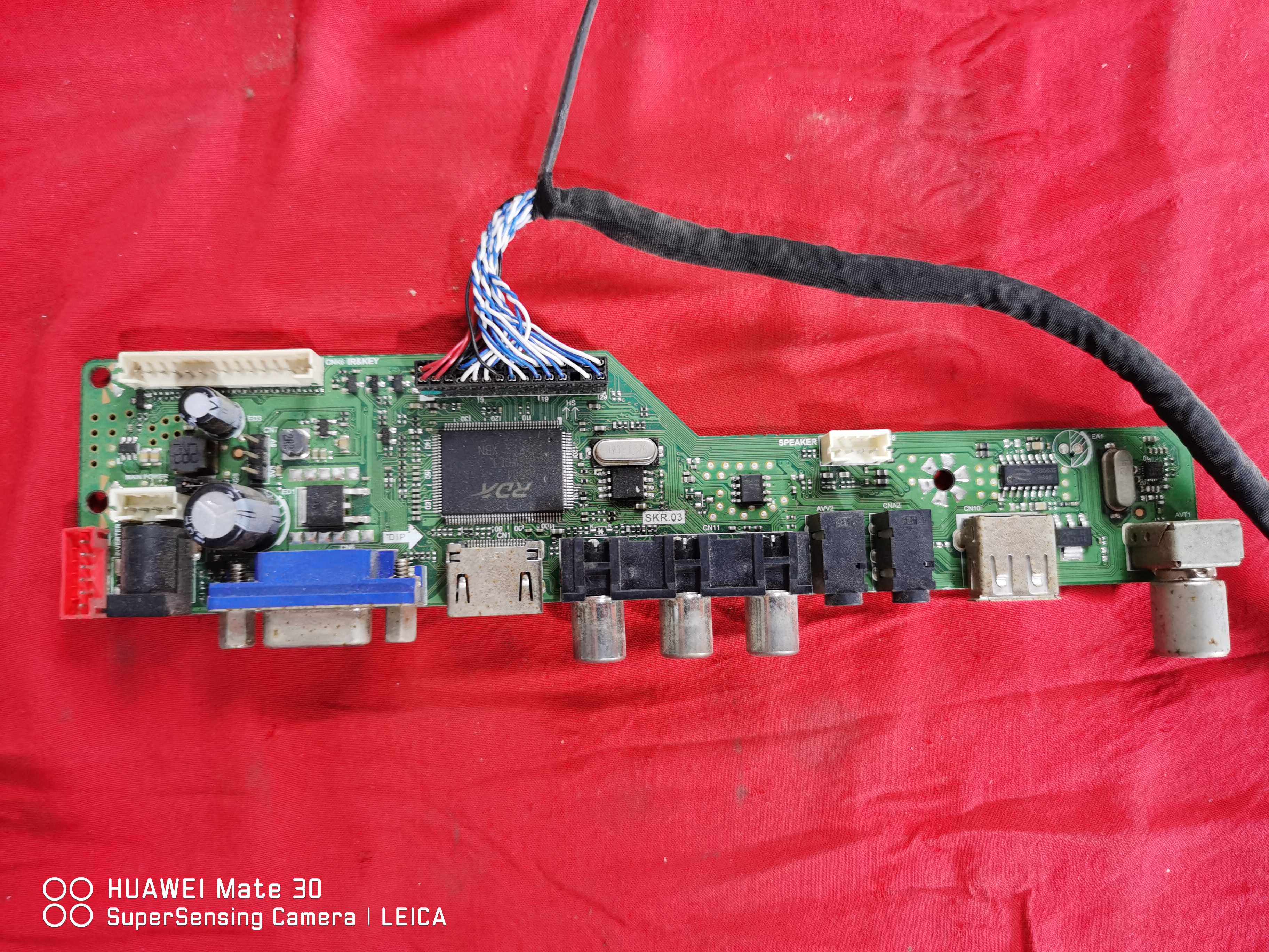 原装厦华LC-52HW35主板 569HW0501C 代用板SKR. 03屏V520H1-L03