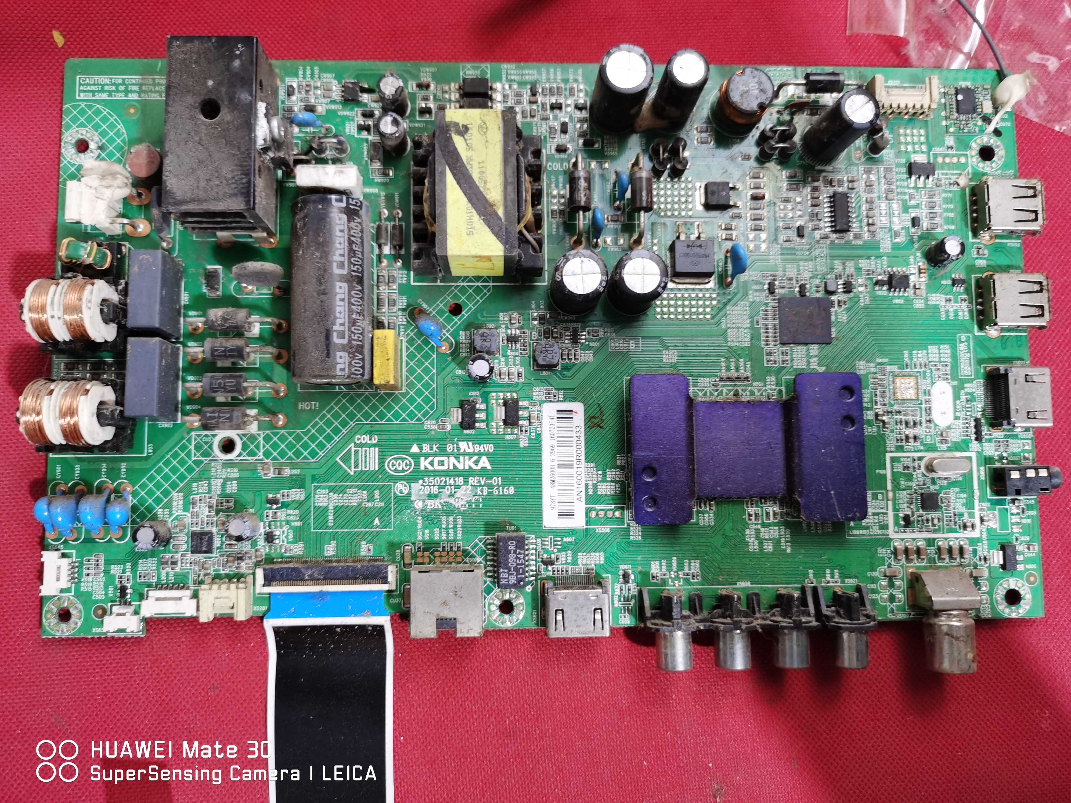 康佳 LED48M2600B 液晶电视驱动主板35021418屏72000978YT 978YT