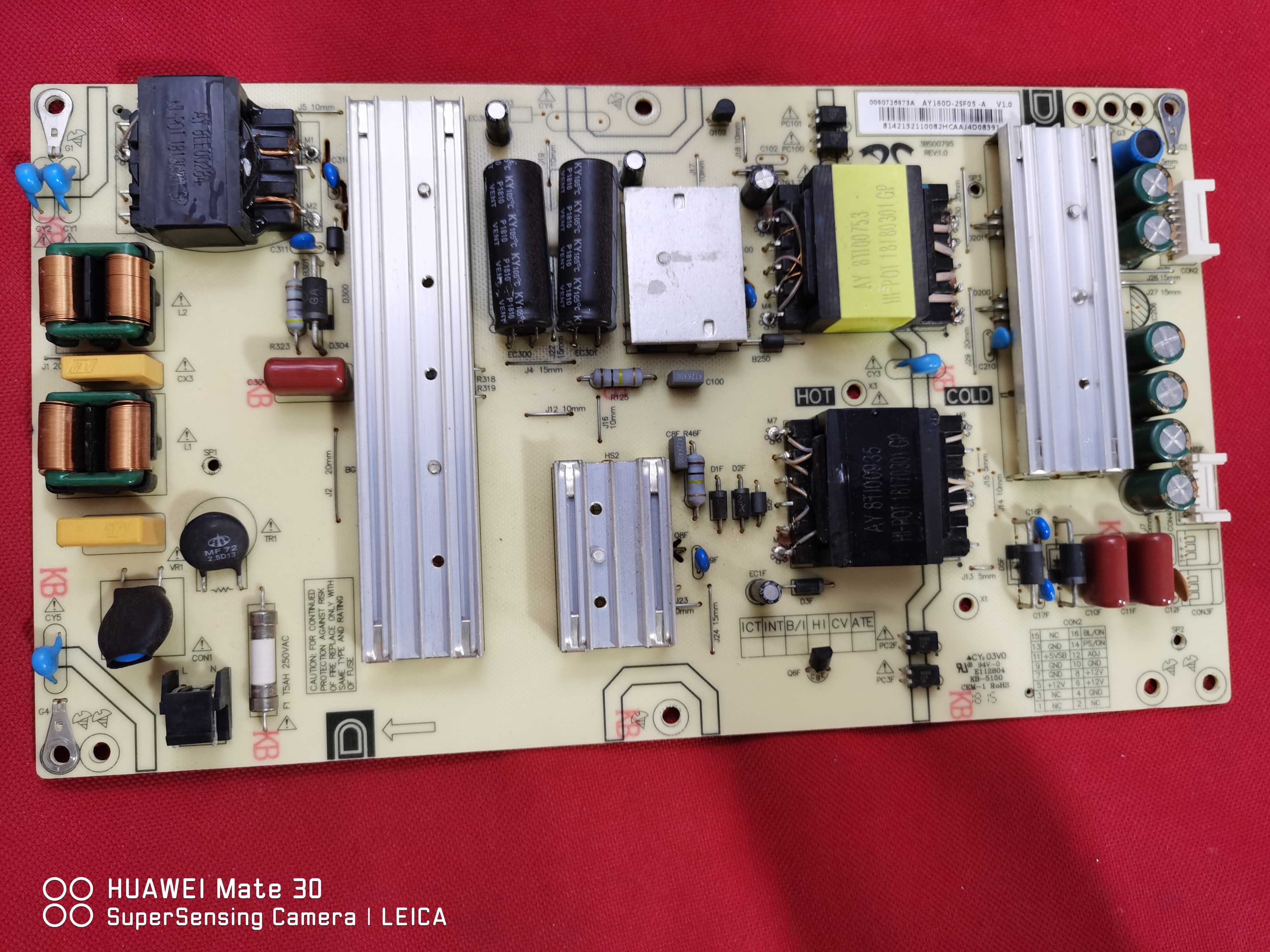 原装海尔LS55AL88K52A3电源板AY160D-2SF05-A  0090726973A