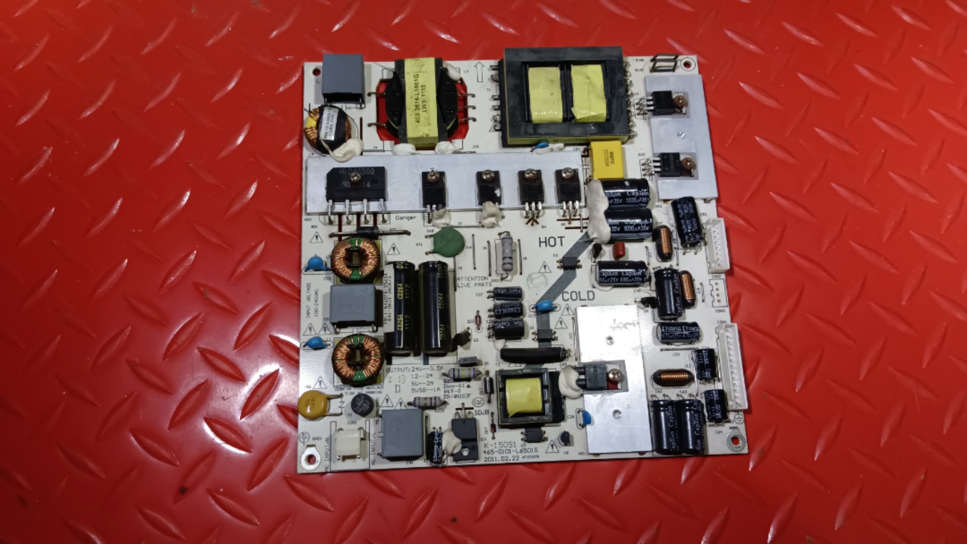 原装TCL LE39D31/3228EDS 电源板465-0101-L6501G K-150S1