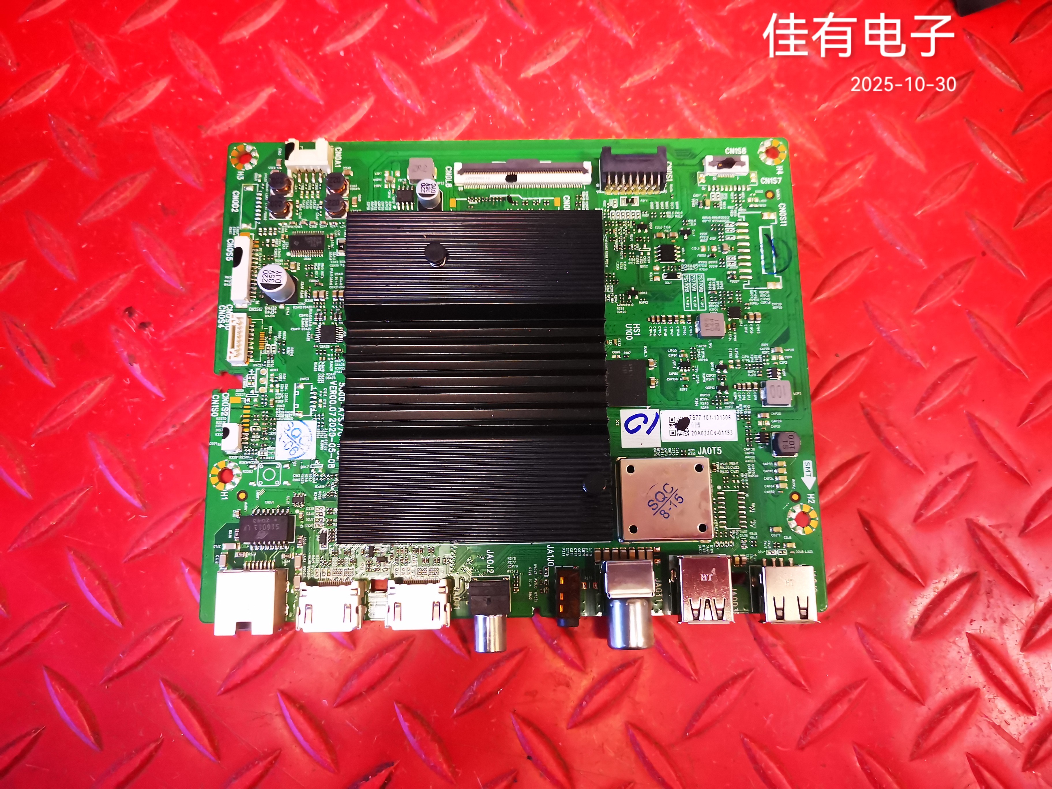 原装创维65G671主板5800-A7S770-1P30屏RDL650WY BD0-602