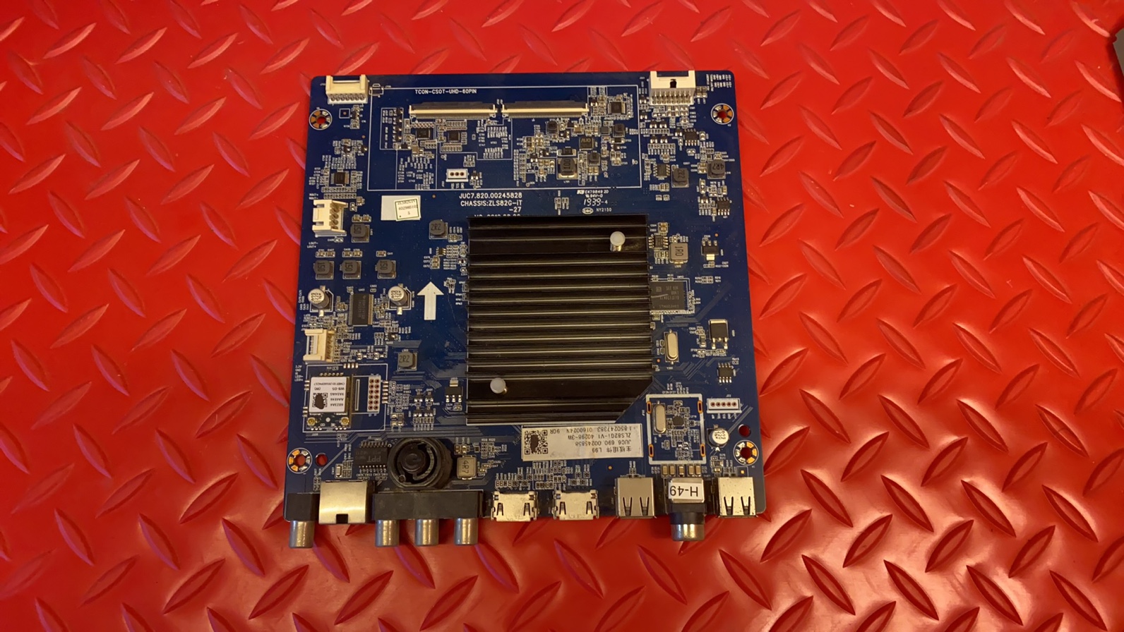 原装长虹65G7S主板JUC7.820.00245828屏C650U19-E9-H