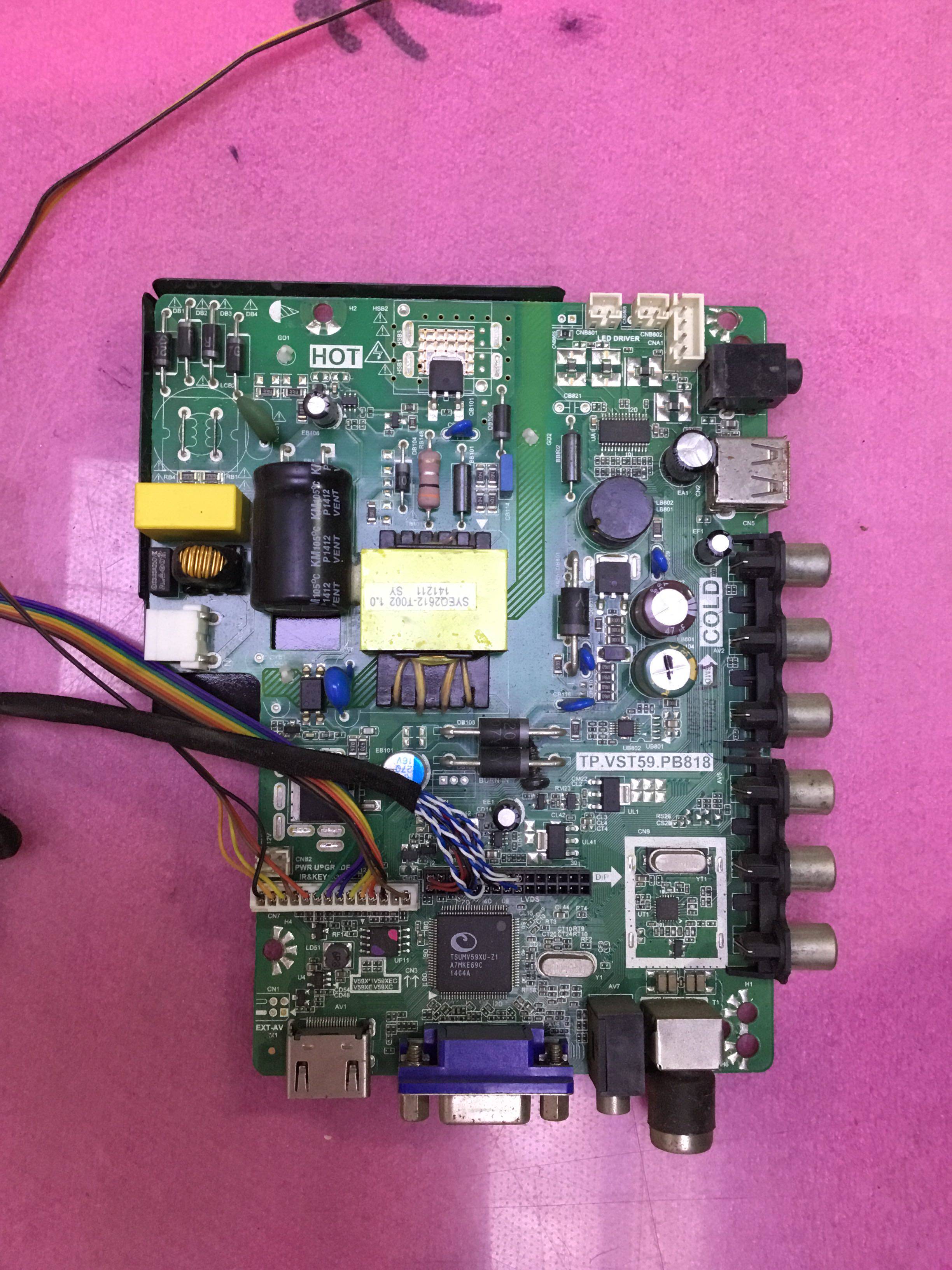 原装先锋YL3288 液晶电视一体板TP.VST59.PB818屏CLAB3151A05 z