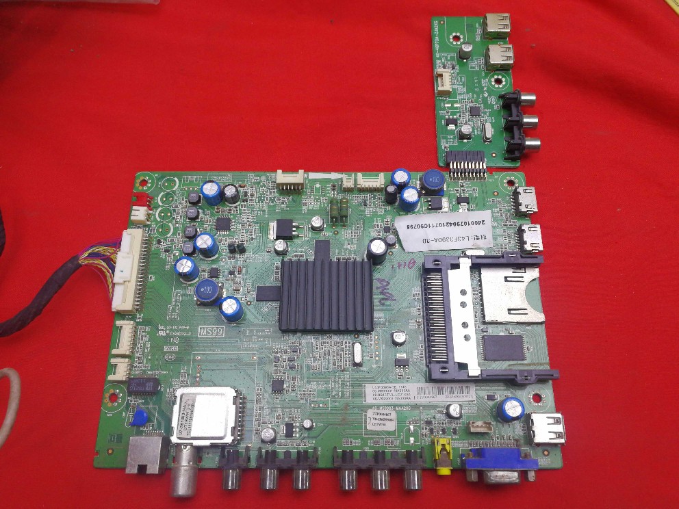 原装TCL L43F3390A-3D主板40-MS9903-MAA2XG屏LVF430SSTM E19