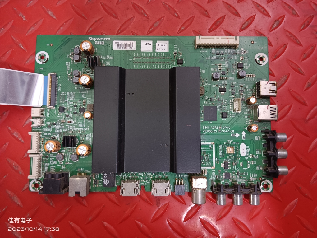 创维60F6主板5800-A9R530-0P10屏RDL600WY(LD0-301)LC600EGY-SKM3