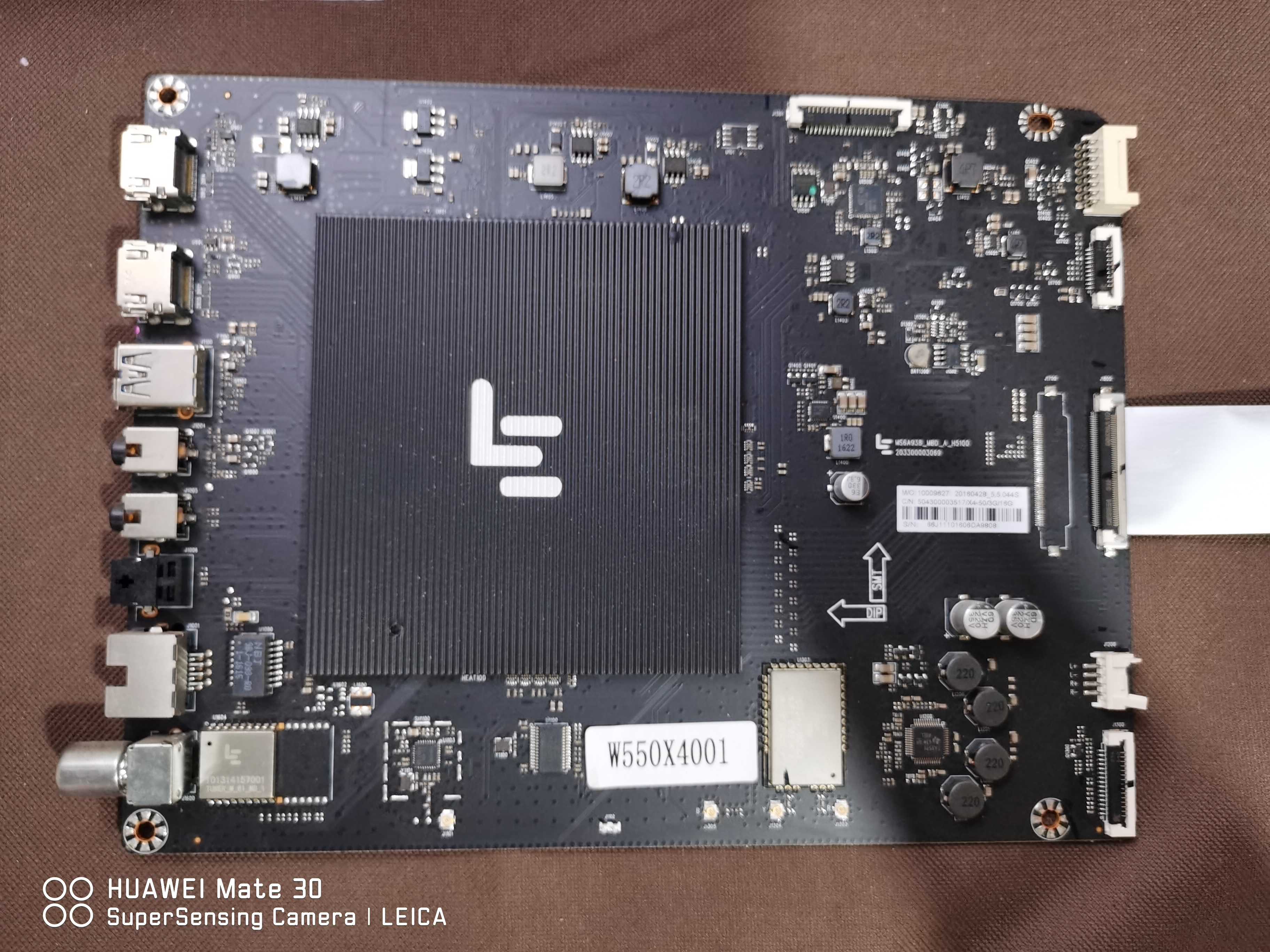 原装 乐视L504FCNN 液晶主板 203300003069 配屏S500DHB-1送屏线