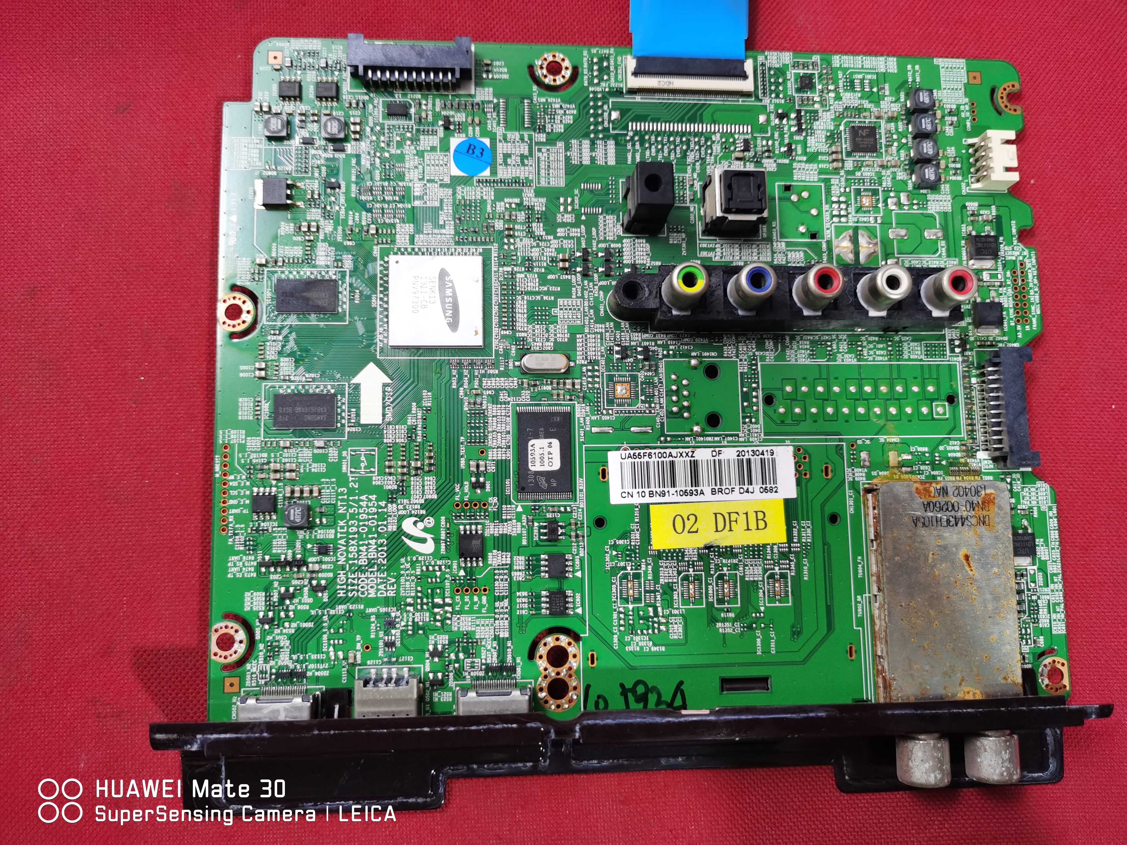 三星UA55F6100AJ 液晶电视主板BN41-01954A 屏CY-HF550CSLV1H