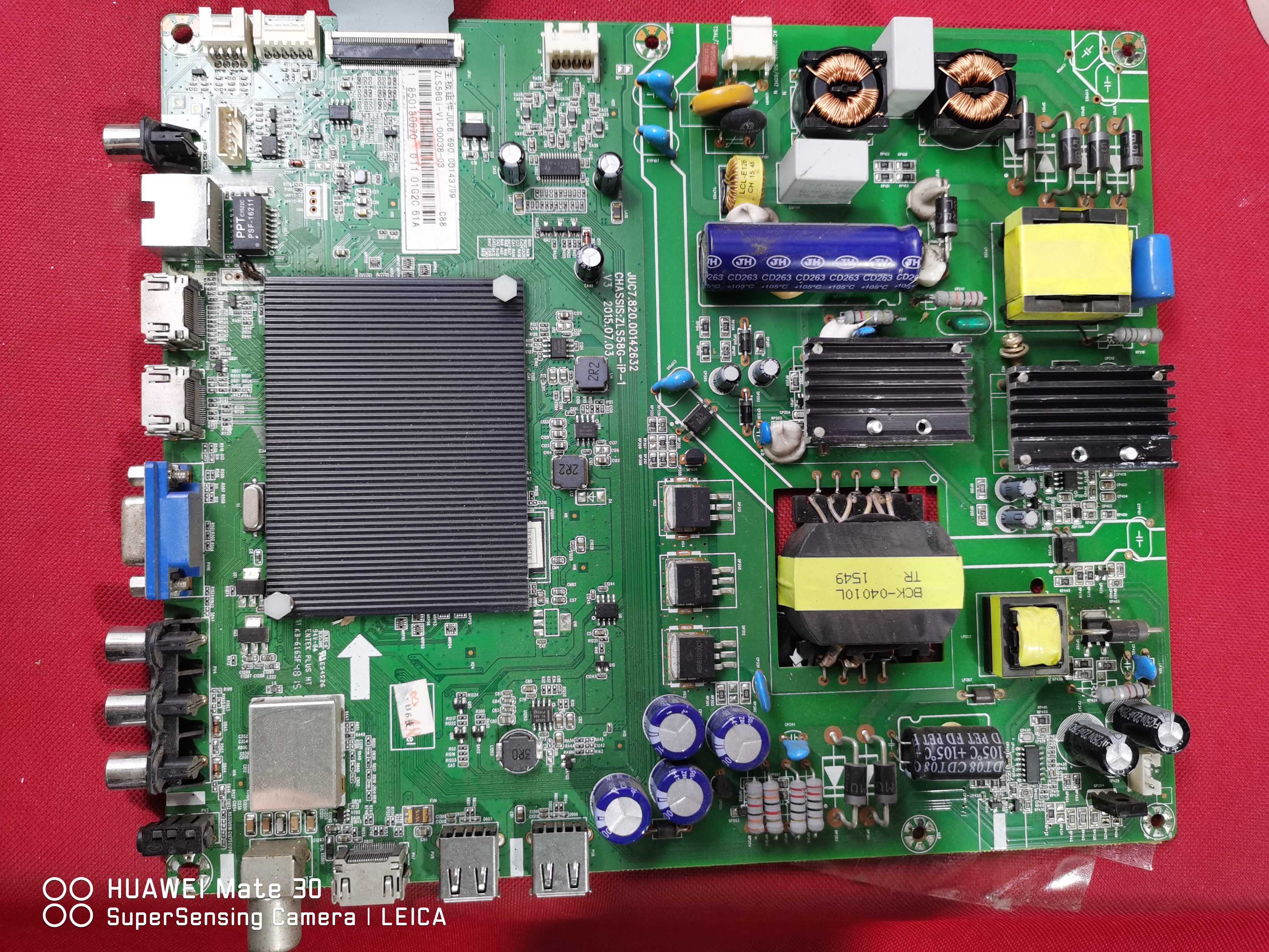 原装长虹 43A1U 液晶电视机主板JUC7.820.00142632屏C430U15-E2-A