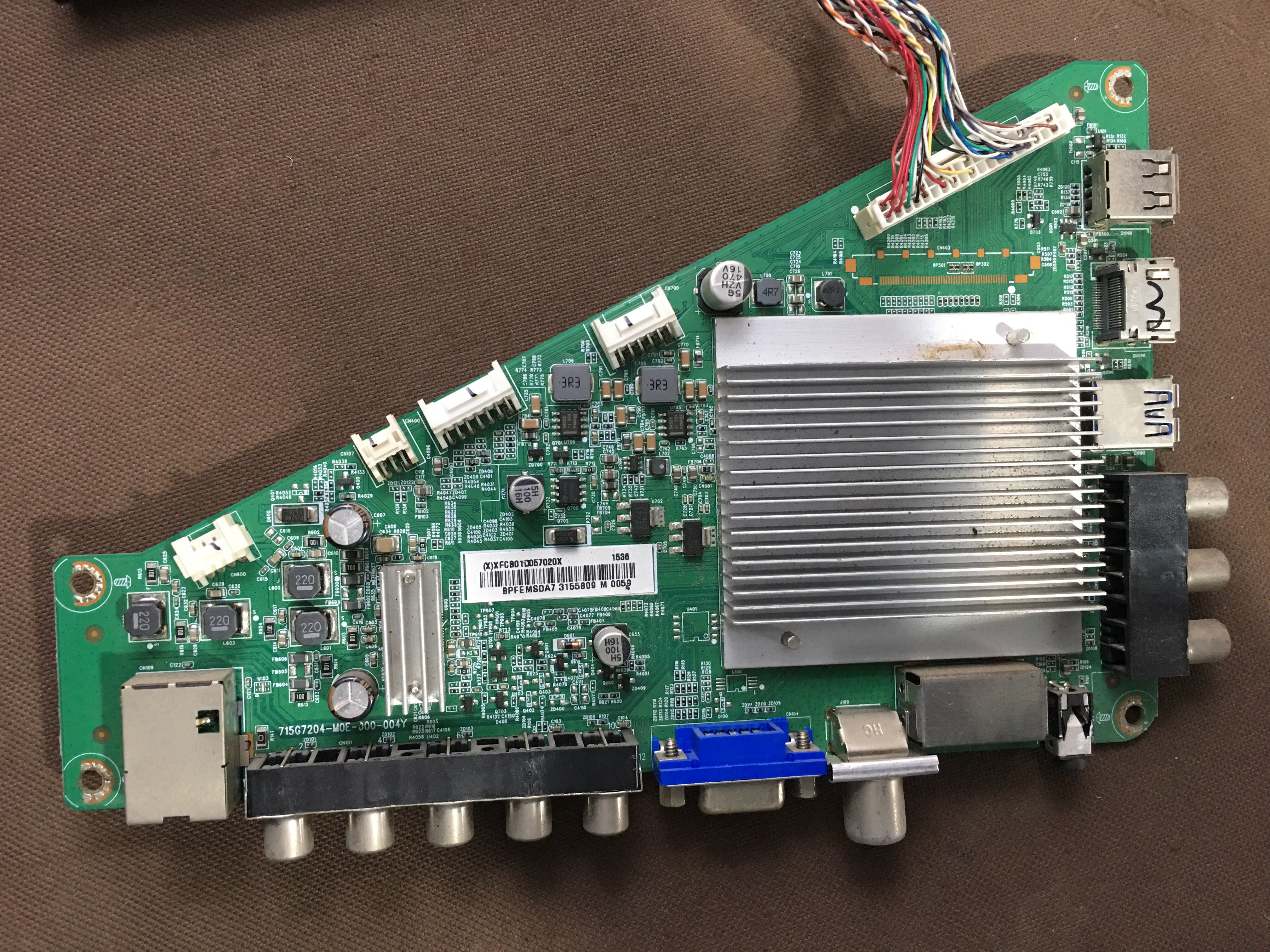 原装 飞利浦43PFF5650/T3主板715G7204-M0E-000-004Y配TPT430H3测