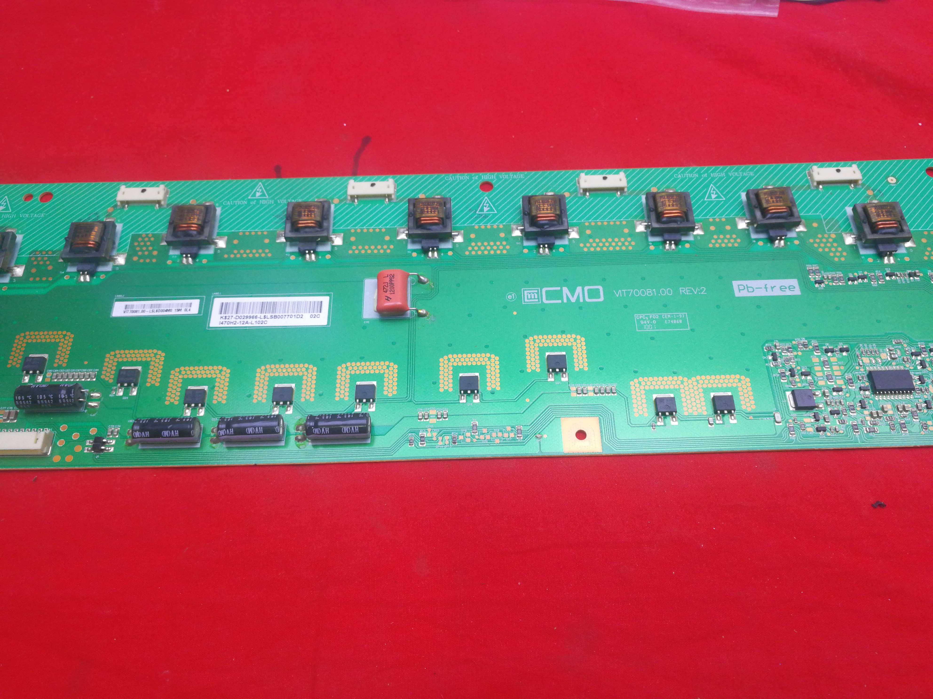 海尔 LK47K1 电视背光高压板 VIT70081.00 REV：2 实物图拍摄原装