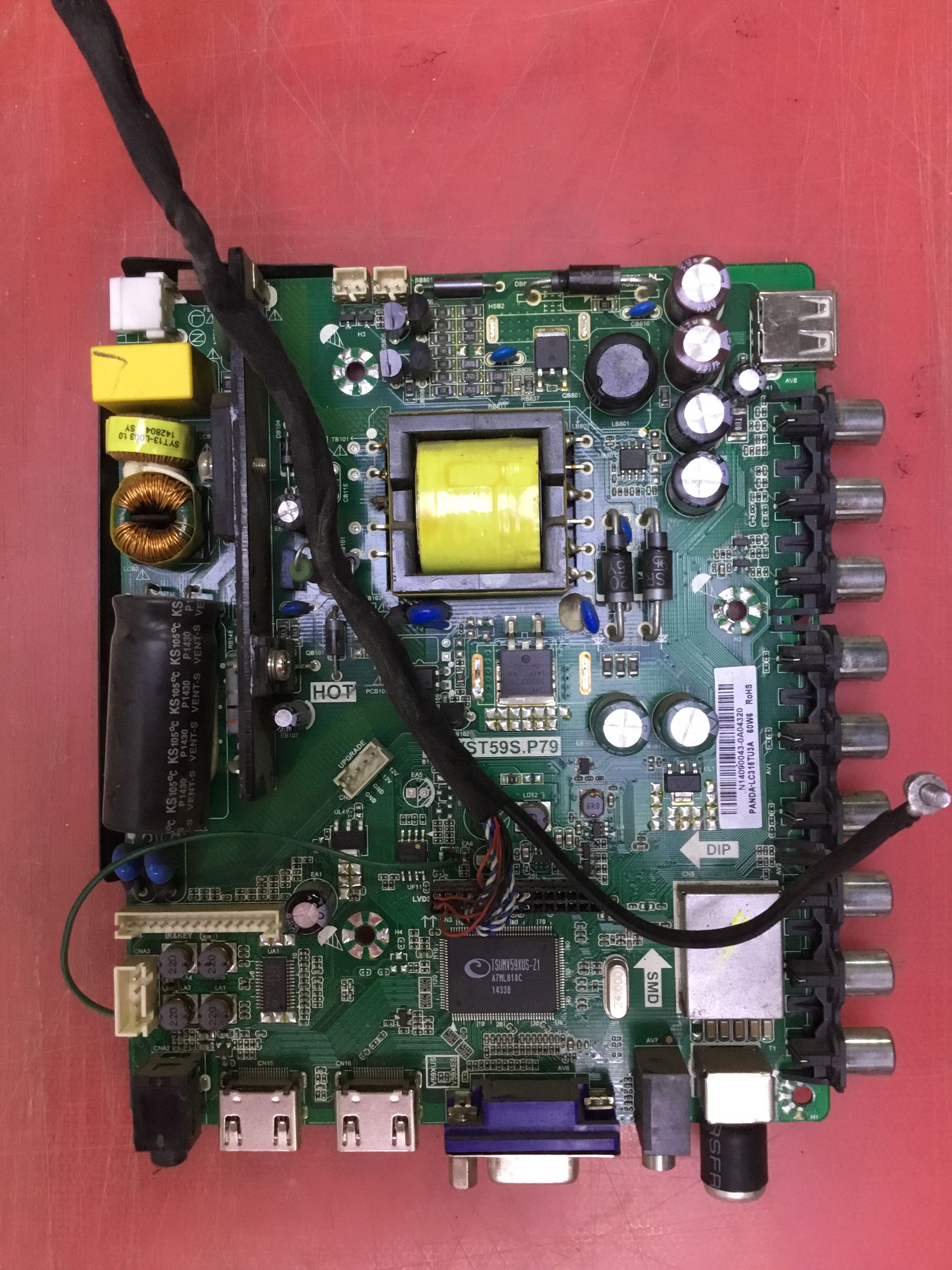 原装惠科D32PA3900主板TP.VST59S.P79配ST3151A05-8