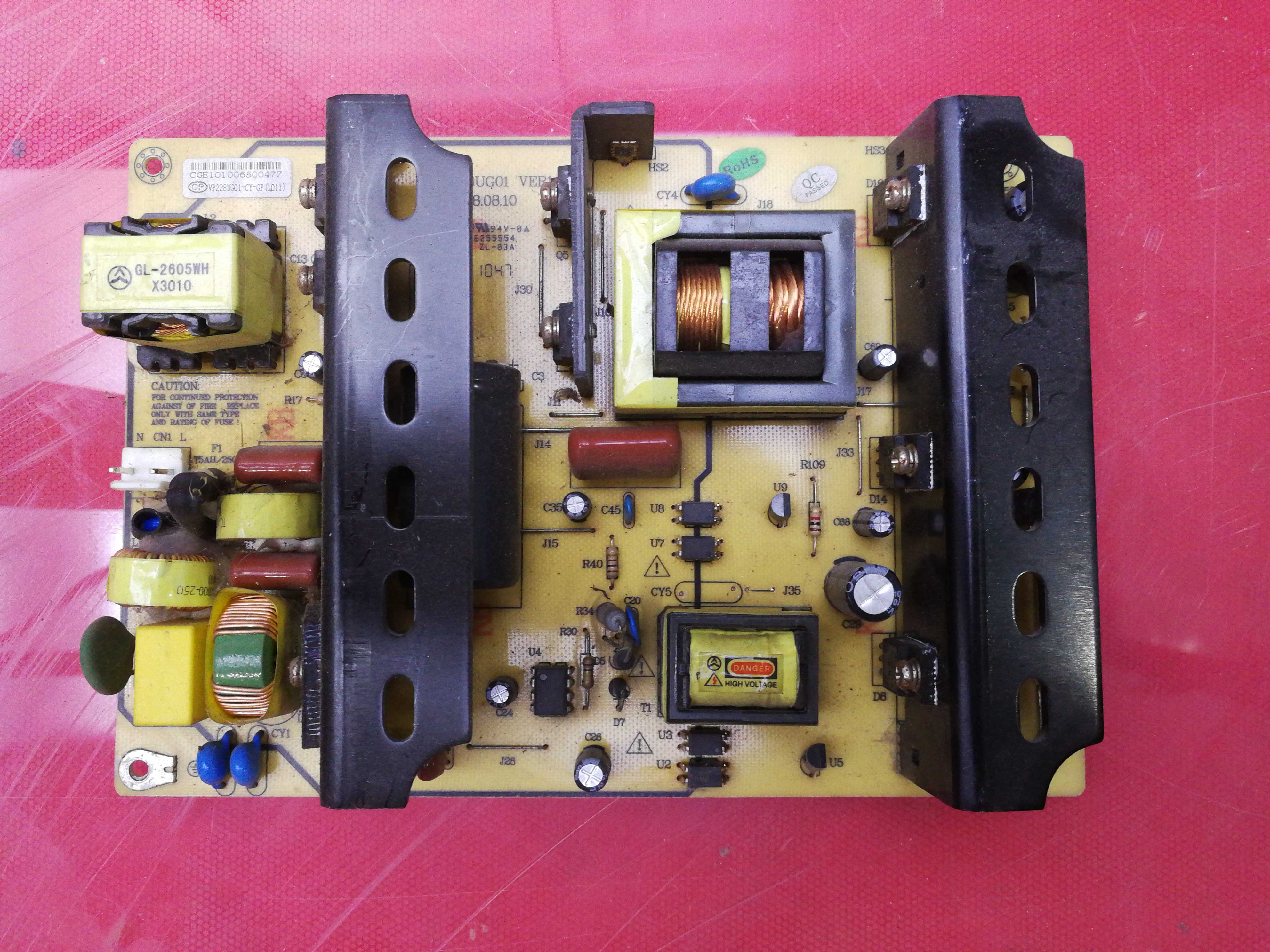 原装电视配件 TCL  LCD-3288 LCD32P02 电源板 VP228UG01