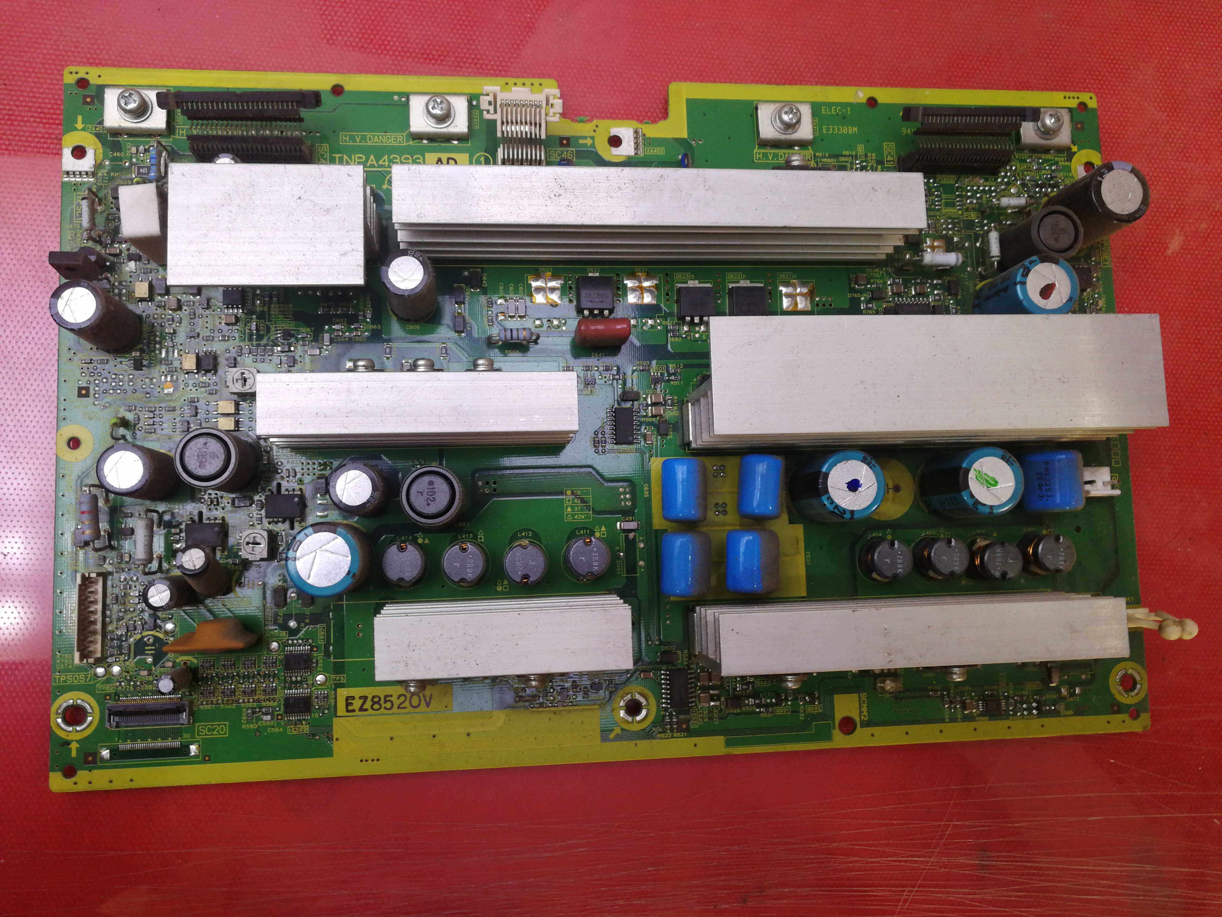 原装 松下TH-42PV80C TH-42PV8C Y板 SC板 TNPA4393 TNPA4393 AD