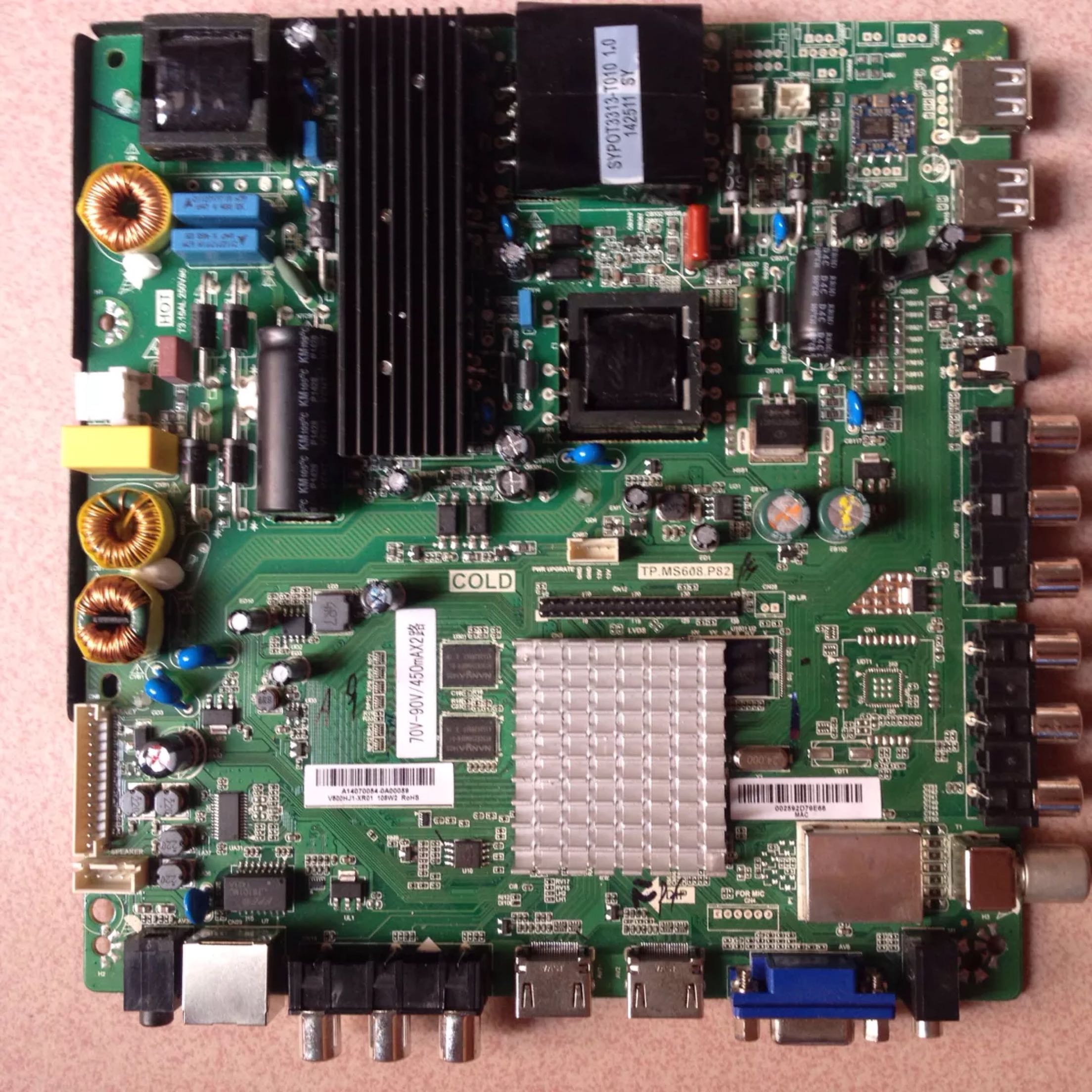 原装松下LE-4398E主板TP.MS608.P82配屏BL50UA8100 测好发