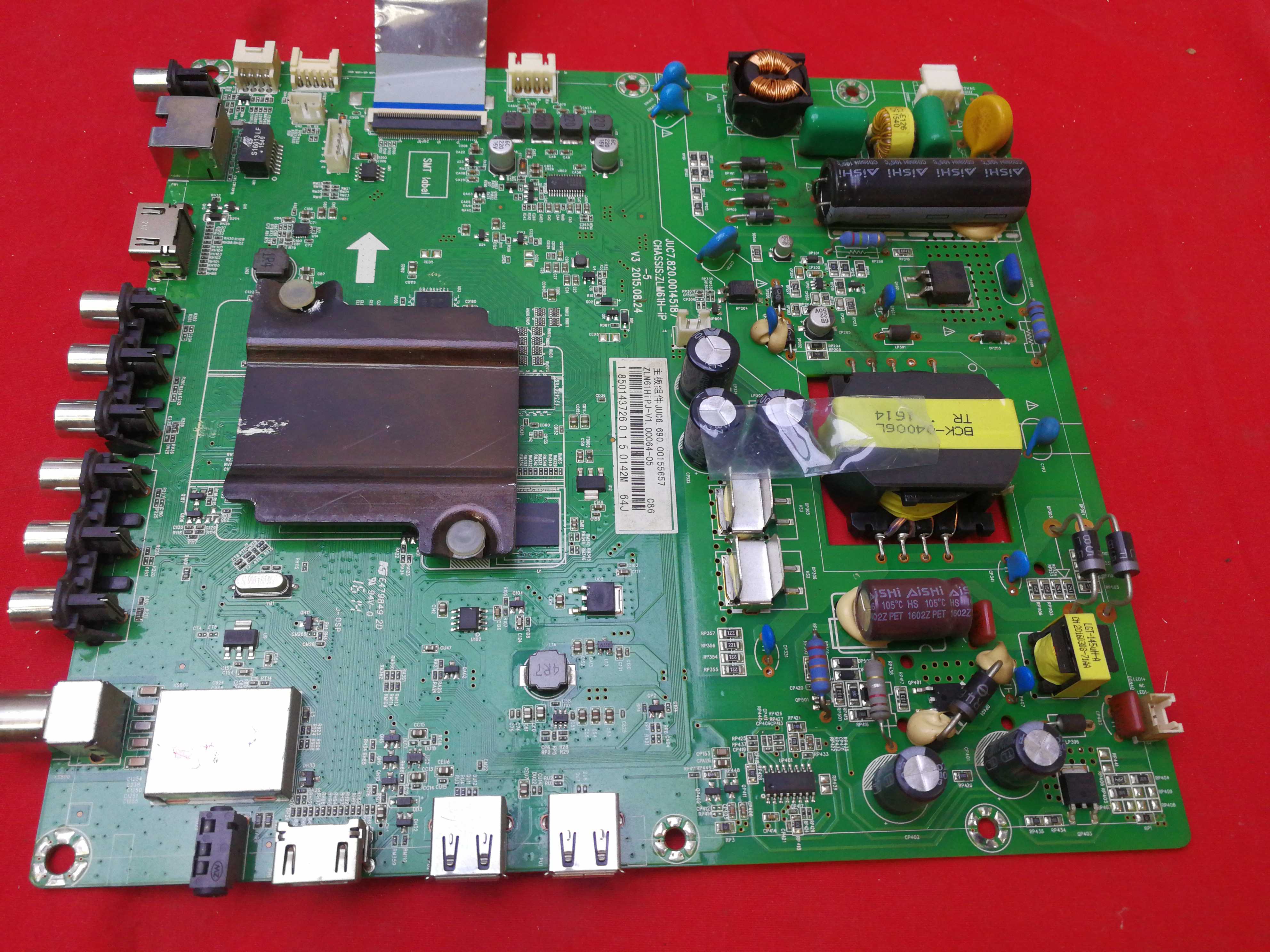 原装长虹43D3700I主板 JUC7.820.00145187 屏C430F15-E1-L 测好