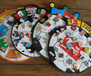 包邮 19-20赛季西甲德甲意甲英超欧冠足球队徽章盘别针礼品套装