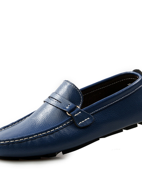 Men Shoes Leather Loafers Driving Shoes size 45 46 47 yards