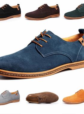 men boots winter warm Men Shoes Leather Shoes big size 47 46