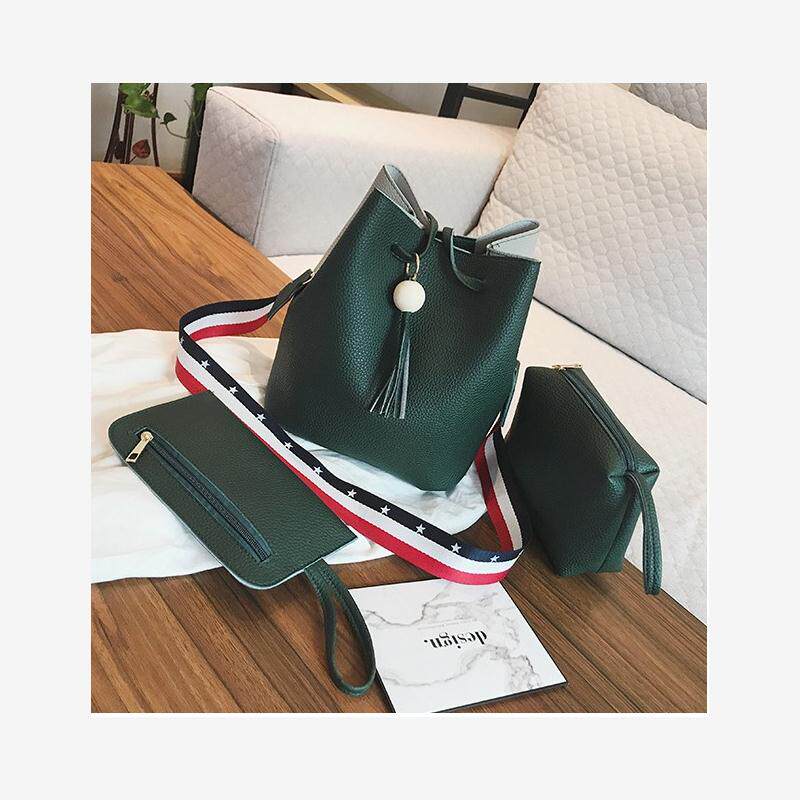 Women Handbags 2018 Messenger Bags Ladies Shoulder Bag 3 set