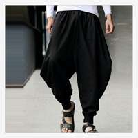 2024 Export Harun men's retro casual design Cool and stylish Harun loose pants thumbnail 2