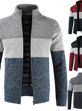 秋冬男士毛衣 Cardigan thick jacket winter sweater men coat