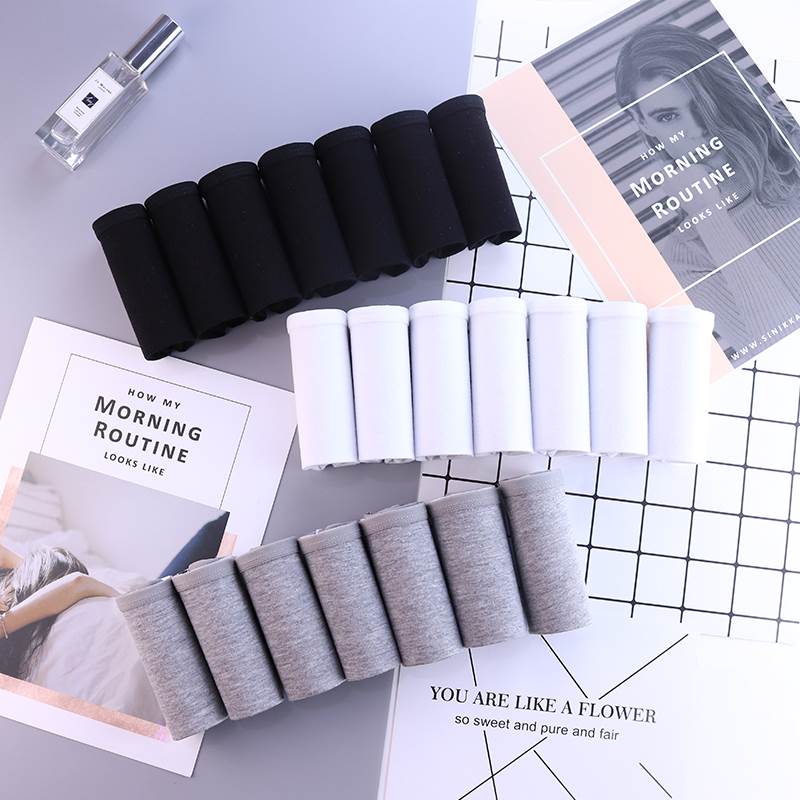 7pcs Women Underwear Seamless T Panties G-String Sexy Thongs