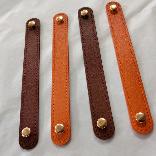 厂家定制180*20mm皮革把手简约百搭柜门箱包礼品盒提手