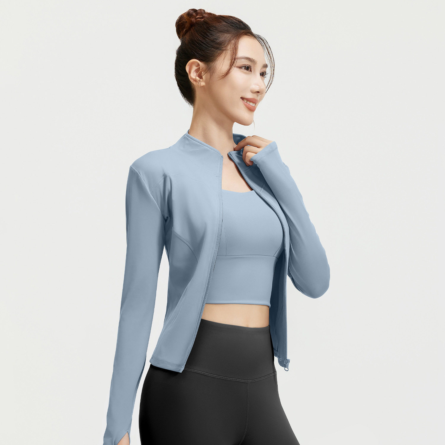 夏季防晒瑜伽服运动训练服秋冬
