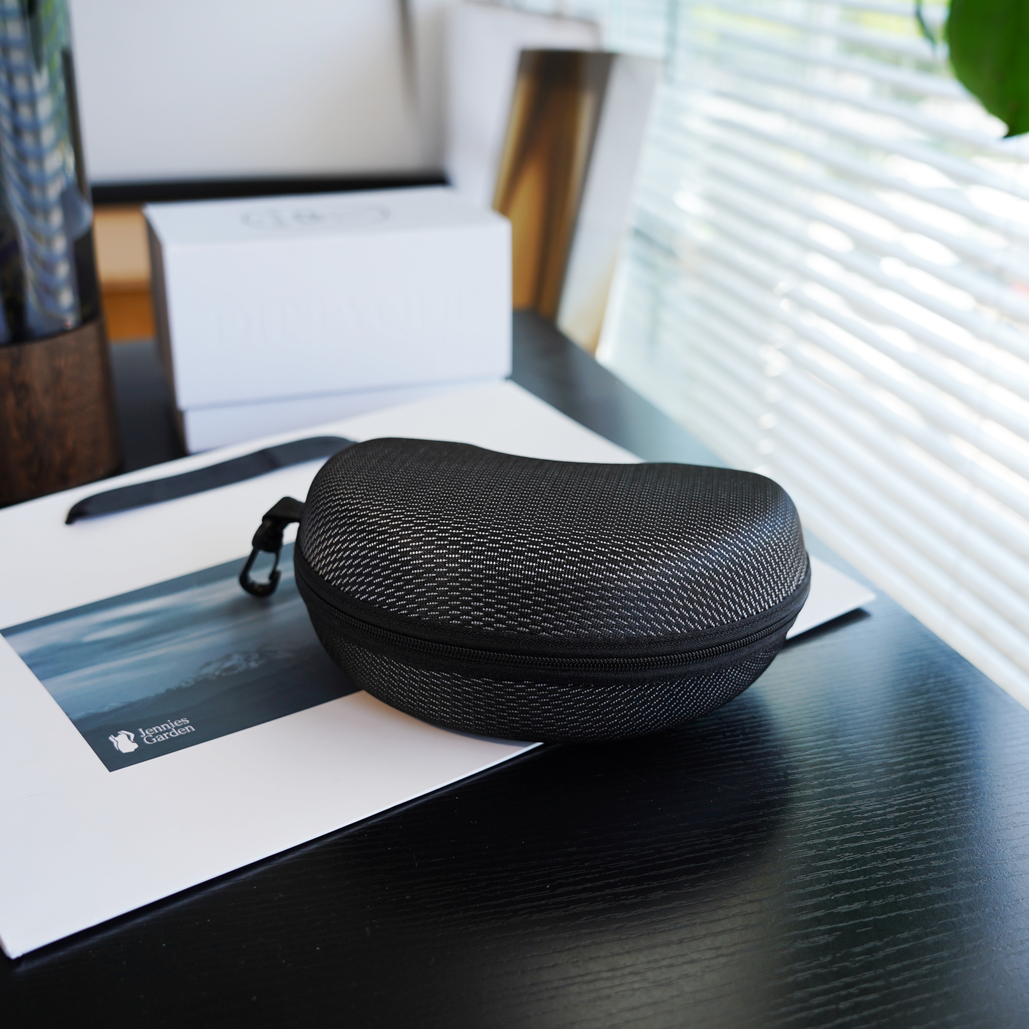 抗压EVA眼镜拉链盒大号挂钩