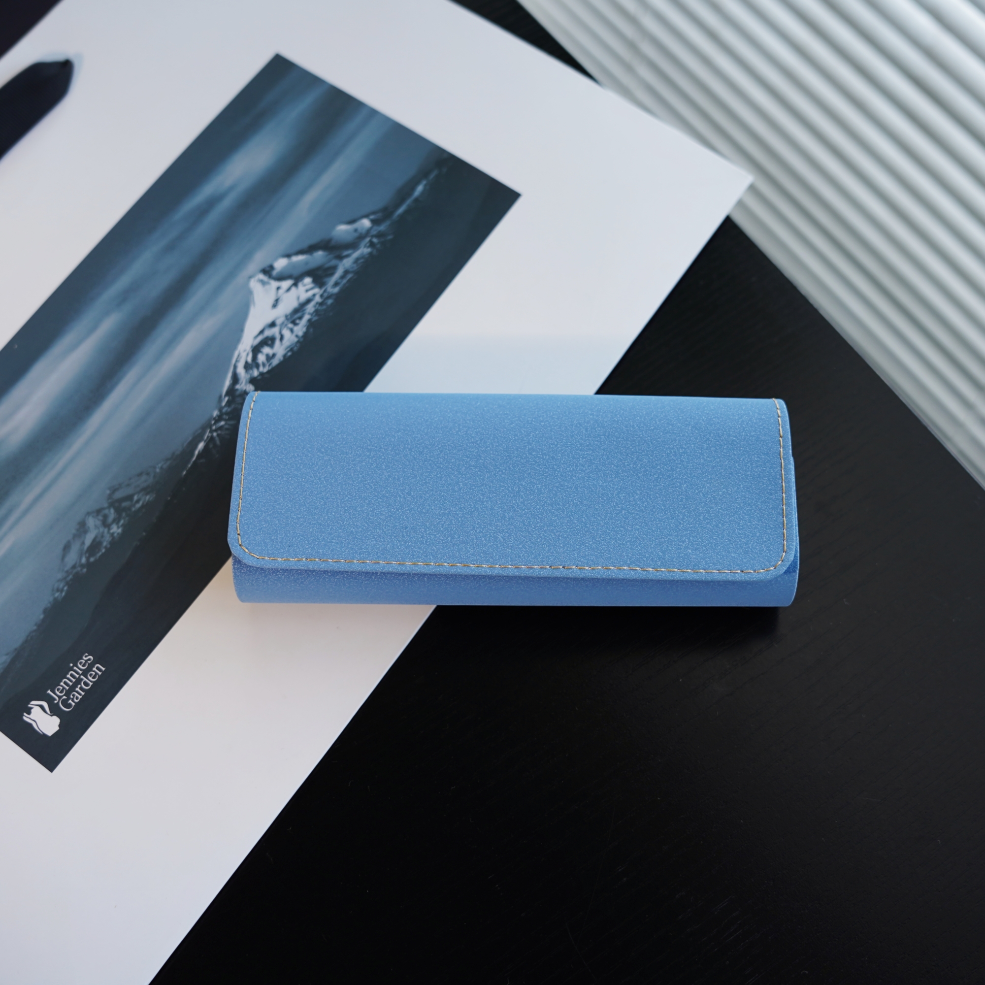 小清新流星雨磨砂眼镜盒