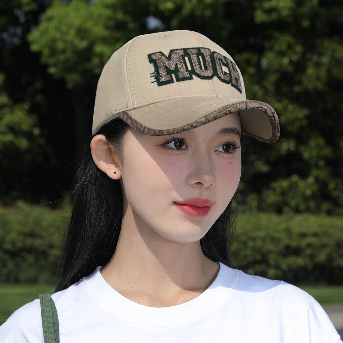 棒球帽女韩版百搭防晒帽硬顶可调节鸭舌帽秋ins新款显脸小春秋季图片