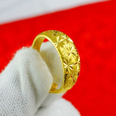 仿真假黄金首饰正品满天星开口