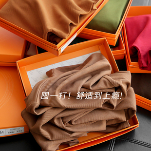 王炸打底!醋酸羊毛自发热~纯色百搭半高领弹力修身打底衫女秋新