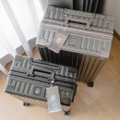 TGY2025新款 行李箱结实耐用铝框拉杆箱多功能密码 旅行箱登机皮箱