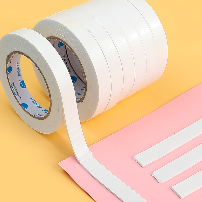 海绵胶双面胶强力固定胶加厚泡沫胶文具办公胶带泡棉胶eva粘贴胶