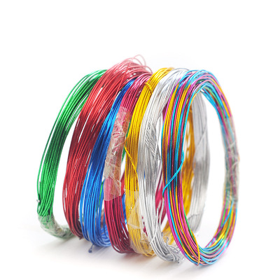 彩色细铁丝手工diy材料配件