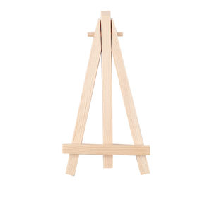 Wooden small table tripod, children's art photo frame, stand, tubing