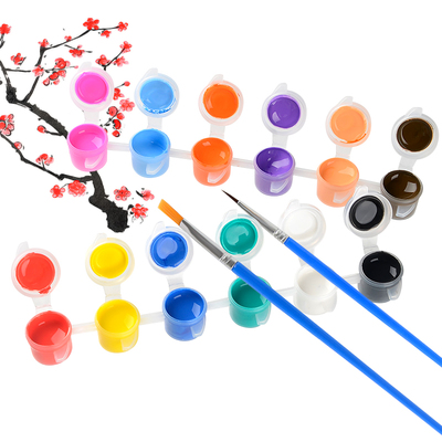 幼儿园美术diy画画3ml绘画颜料