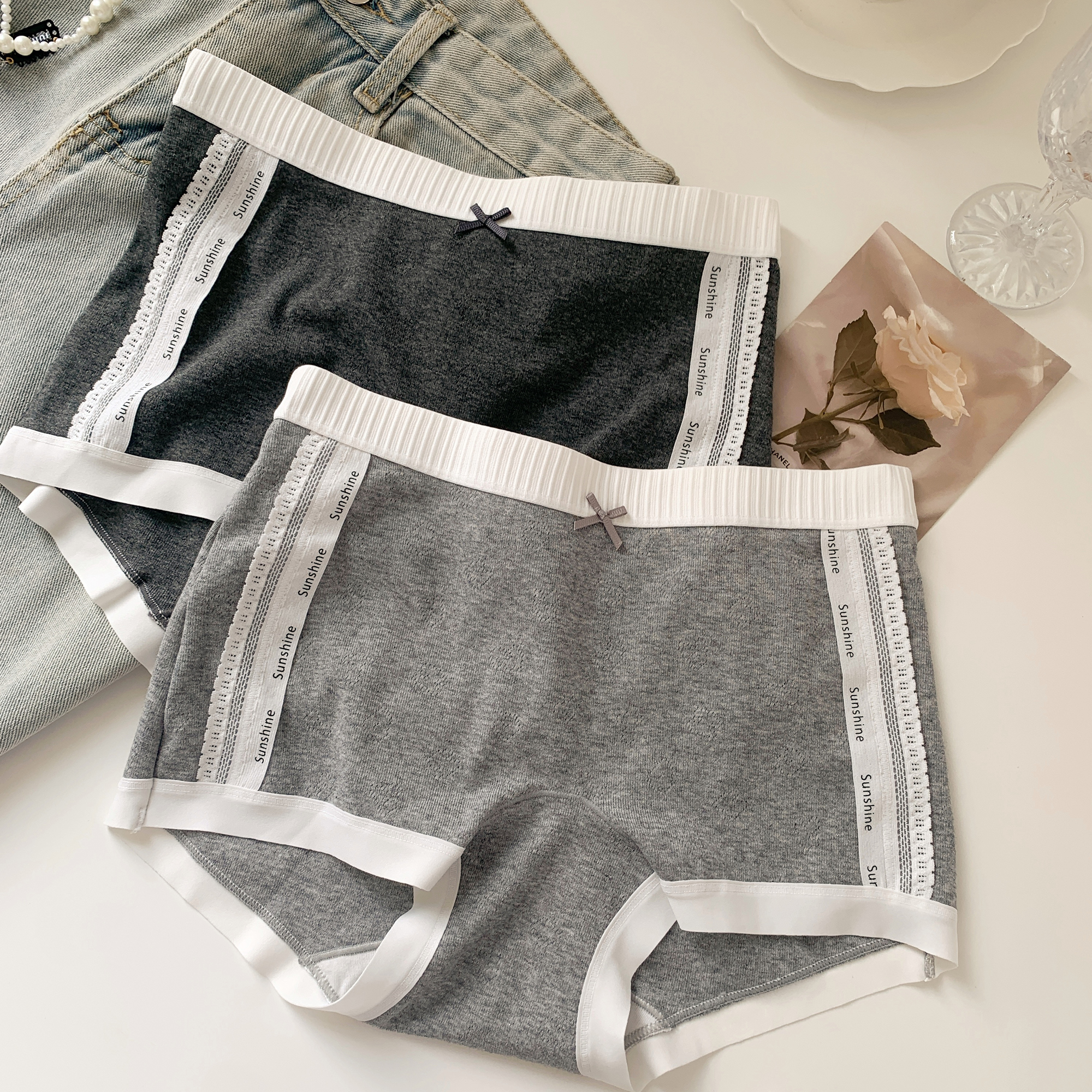 A类婴儿棉平角裤内裤女