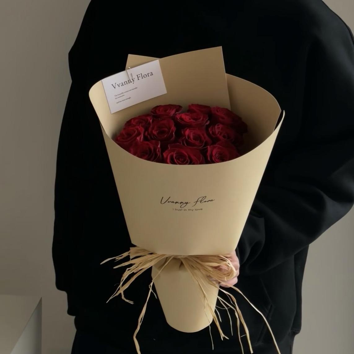 成都同城鲜花速递情人节玫瑰花束