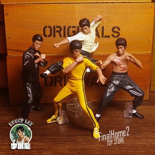 世界名人 武术明星 李小龙 截拳道 功夫巨星摆件模型玩具玩偶手办