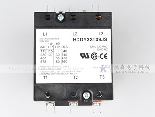 120V 90A HCDY3XT09JS Hartland Controls船用三相交流接触器现货