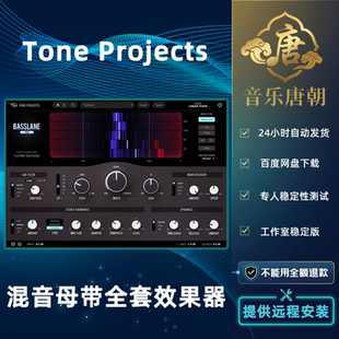 混音母带效果器全套插件WIN MAC Projects Tone